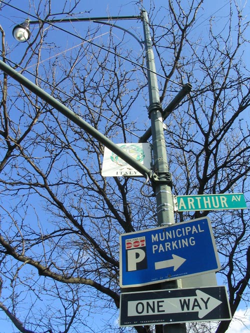 Arthur Avenue and 187th Street, SE Corner, Belmont, The Bronx