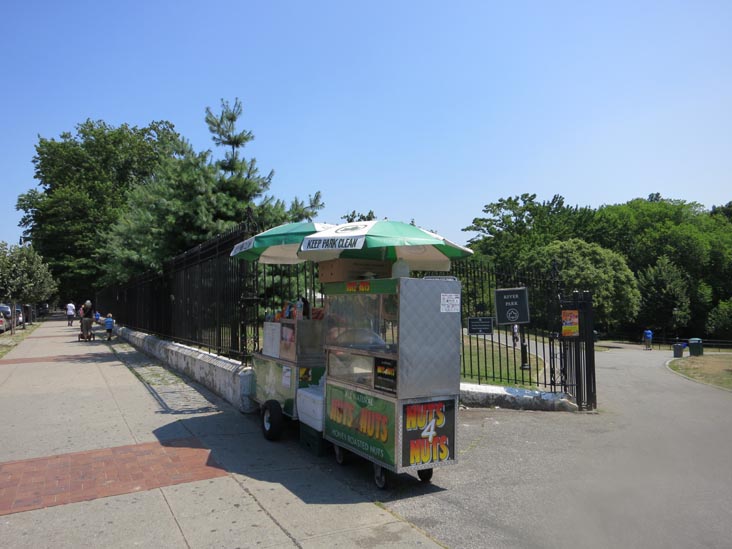 Nuts 4 Nuts Cart, River Park, Boston Road and East 180th Street, The Bronx, July 12, 2012