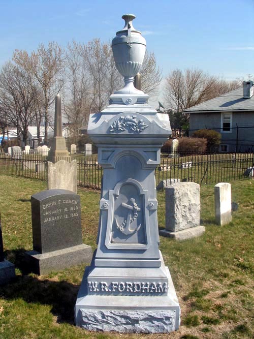 W.R. Fordham Grave, Pelham Cemetery, City Island, The Bronx