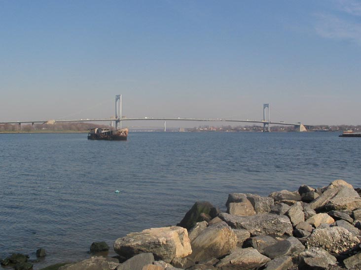 Bronx-Whitestone Bridge From Clason Point Park, The Bronx