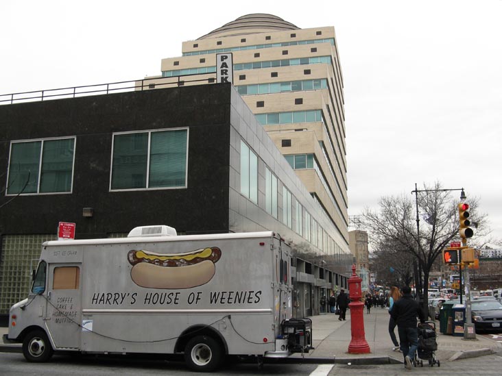 Harry's House of Weenies, Fordham Road and Washington Avenue, SW Corner, Fordham, The Bronx