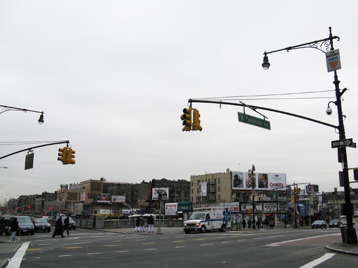 South Side of Fordham Road at Grand Concourse, Fordham, The Bronx