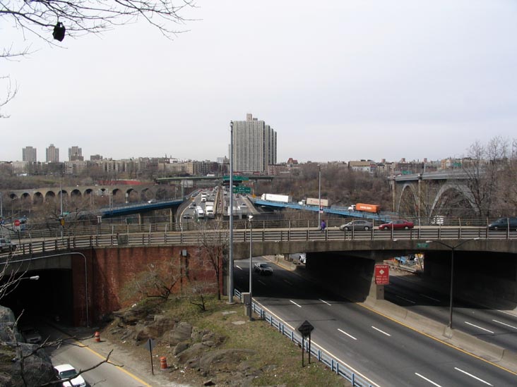 Cross-Bronx Expressway From Bridge Playground, Highbridge, The Bronx