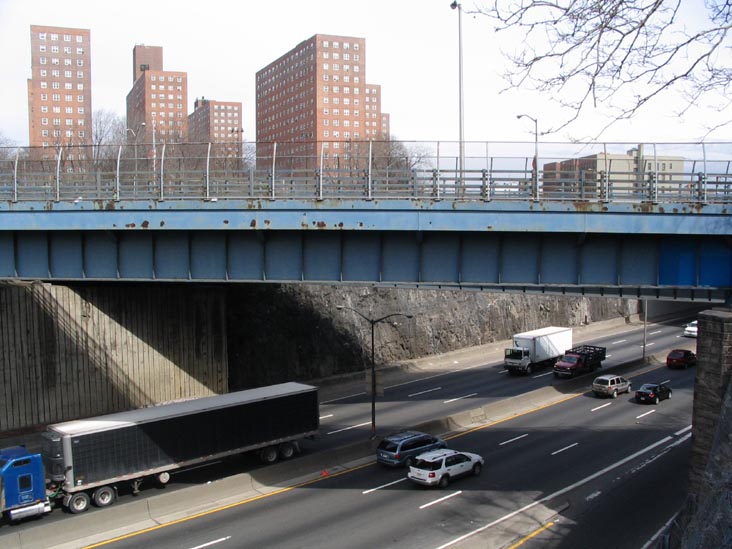 Cross-Bronx Expressway From Bridge Playground, Highbridge, The Bronx