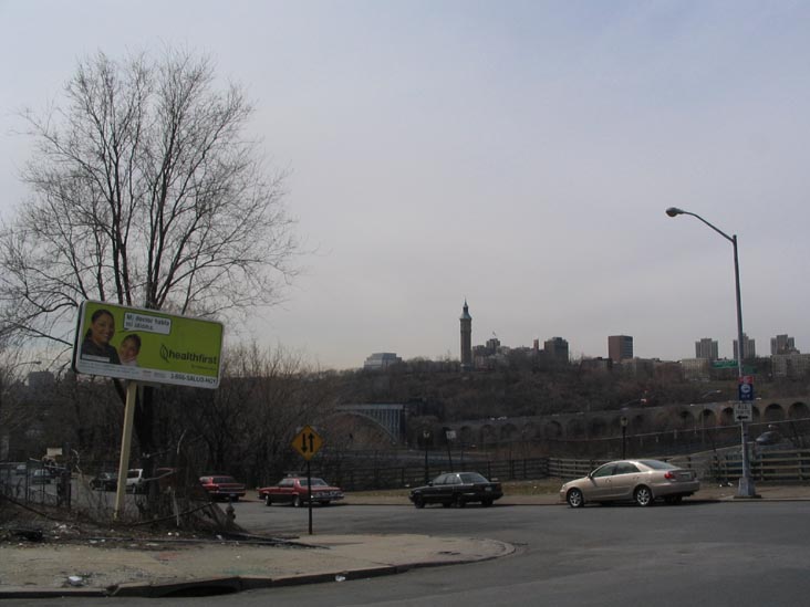 Undercliff Avenue and Boscobel Place, Across From Bridge Playground, Highbridge, The Bronx