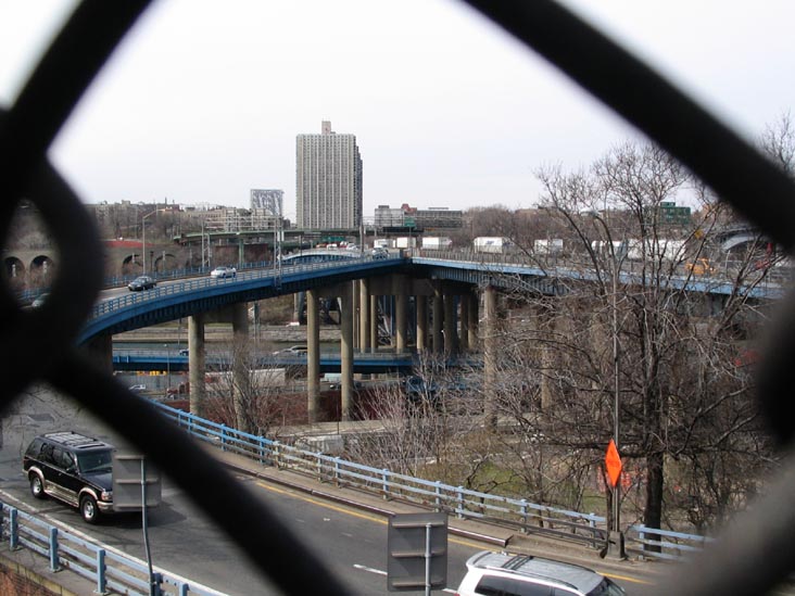 Cross-Bronx Expressway From Undercliff Avenue, Across From Bridge Playground, Highbridge, The Bronx