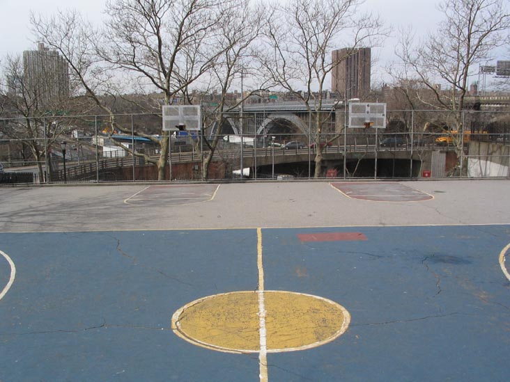 Basketball Courts, Bridge Playground, Highbridge, The Bronx