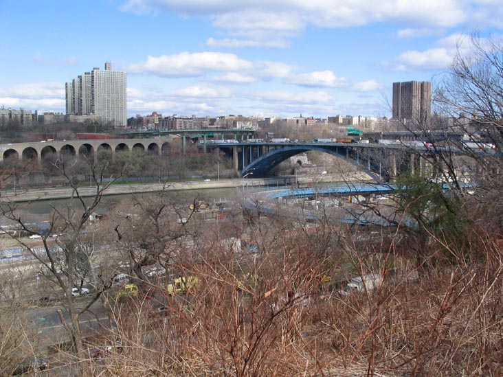 Alexander Hamilton Bridge From Highbridge Park, Highbridge, The Bronx