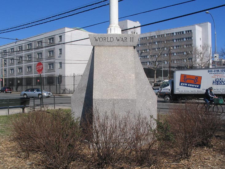 Walter Fufidio Square Memorial Flagstaff, Fufidio Square, Hunts Point, The Bronx