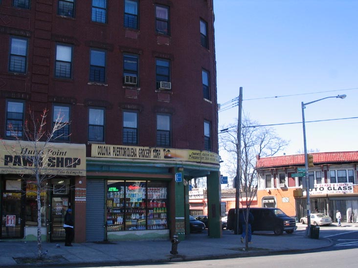 Garrison Avenue and Hunts Point Avenue, SW Corner, Hunts Point, The Bronx
