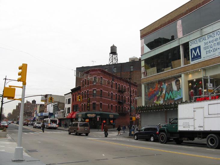 Looking South Down Third Avenue From 148th Street, The Hub, Melrose, The Bronx