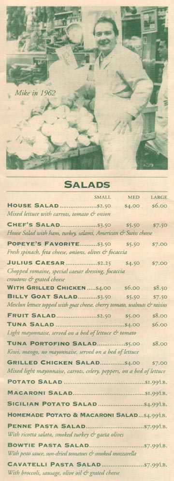 Mike's Deli Salads