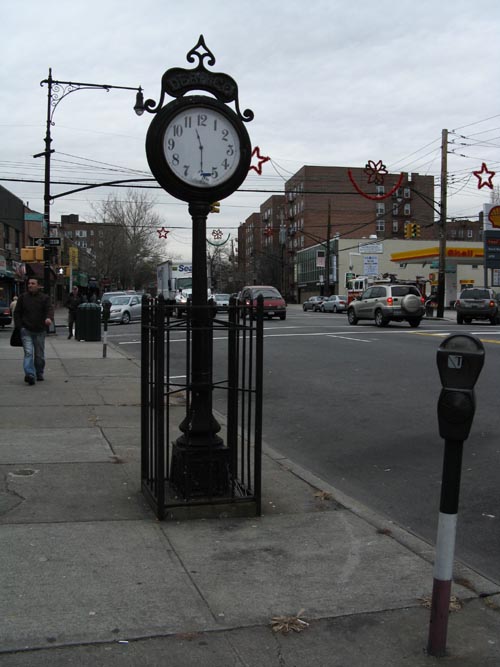Williamsbridge Road and Lydig Avenue, SW Corner, Morris Park, The Bronx