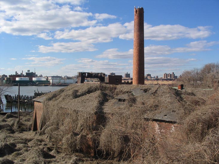 Coal House, North Brother Island, East River, The Bronx