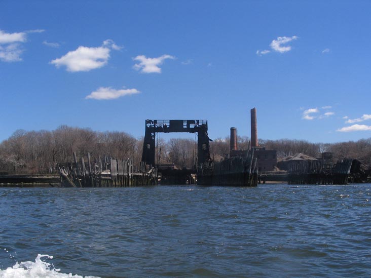 Docks, North Brother Island, East River, The Bronx