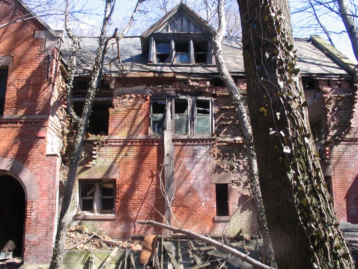 Male Dormitory, North Brother Island, East River, The Bronx