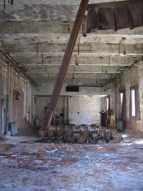 Service Building, North Brother Island, East River, The Bronx
