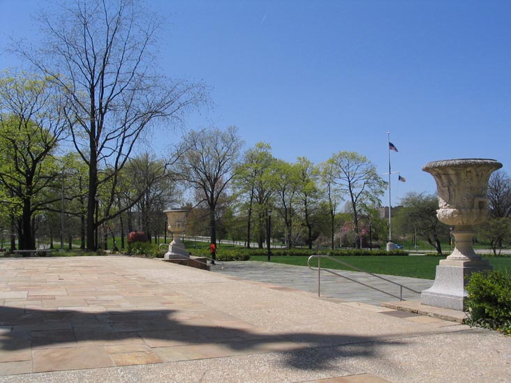 Plaza In Front Of Bronx Victory Memorial, Pelham Bay Park, The Bronx