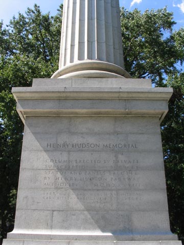 Henry Hudson Memorial, Henry Hudson Park, The Bronx