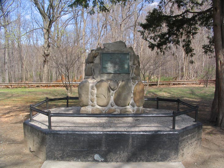 Chief Nimham Memorial, Van Cortlandt Park, Across From Oneida Triangle, Woodlawn, The Bronx