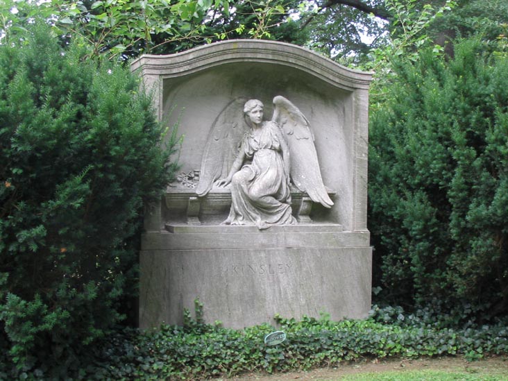 Kinsley Memorial by Daniel Chester French, Woodlawn Cemetery, The Bronx