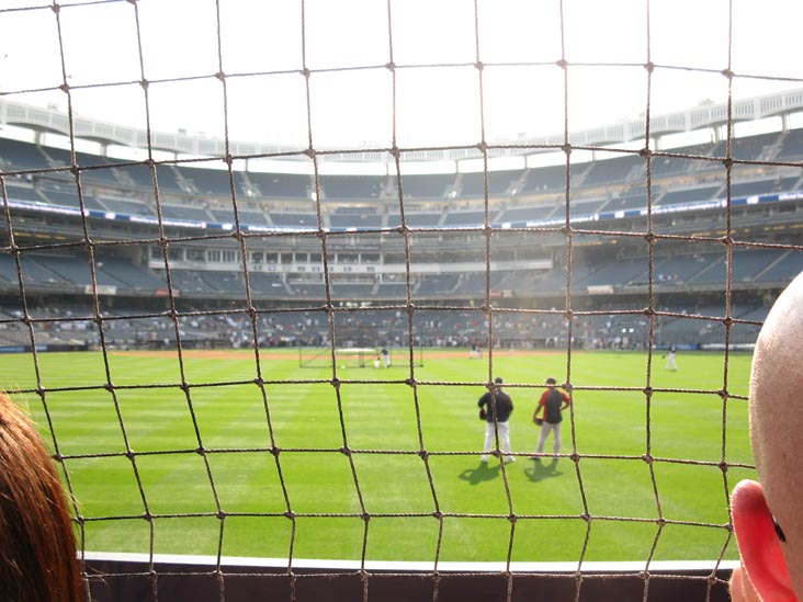 View Toward Infield From Monument Park, Yankee Stadium, The Bronx, June 7, 2011