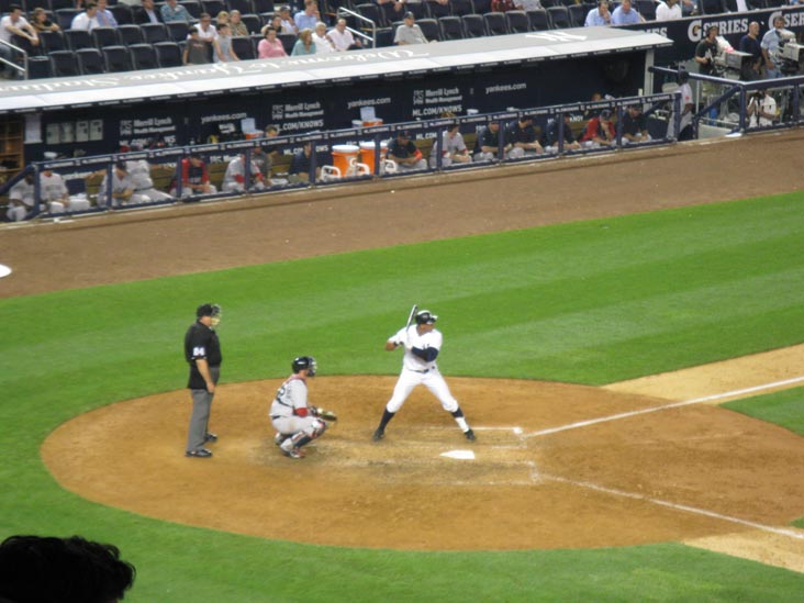 Alex Rodriguez At Bat, New York Yankees vs. Boston Red Sox (Section 214), Yankee Stadium, The Bronx, June 7, 2011