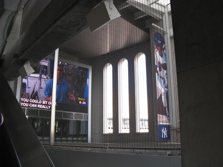Great Hall From Escalator, New Yankee Stadium, The Bronx, July 1, 2009
