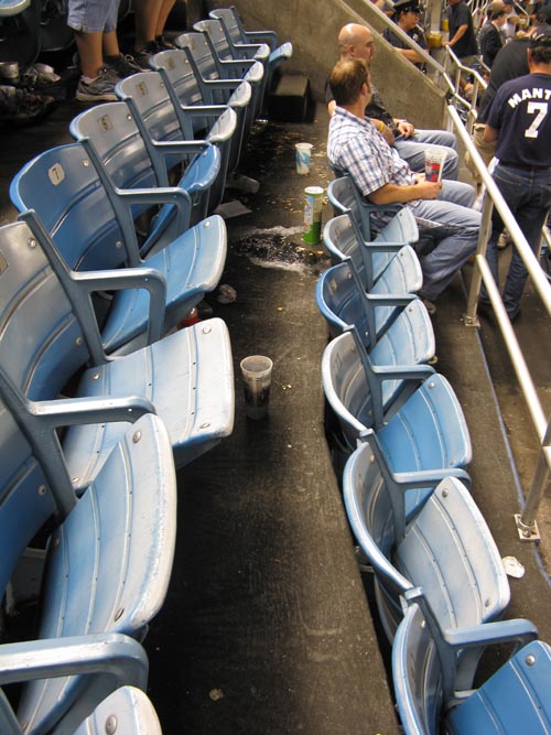 Tier Reserved Section 29, New York Yankees vs. Baltimore Orioles, Yankee Stadium, The Bronx, July 28, 2008