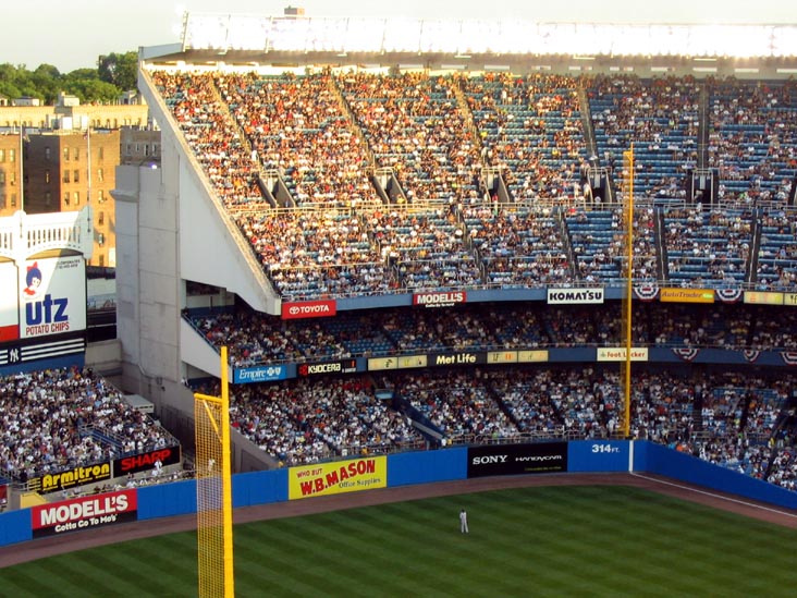 New York Yankees vs. Chicago White Sox, July 31, 2007, Yankee Stadium, The Bronx