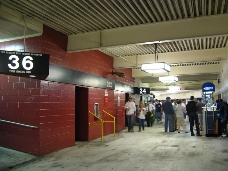 Tier Level Concourse, Yankee Stadium, The Bronx, September 17, 2008
