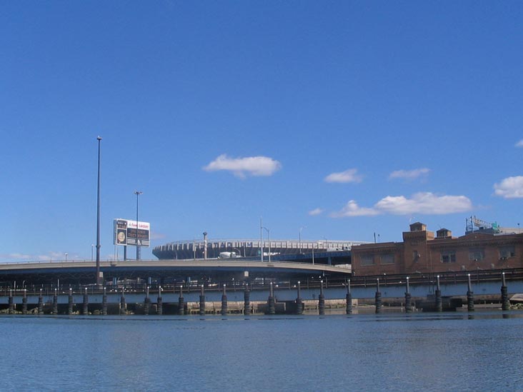 Yankee Stadium From The Harlem River