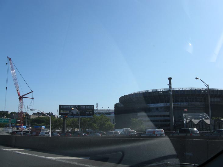 Yankee Stadium From The Major Deegan Expressway, The Bronx, August 7, 2009