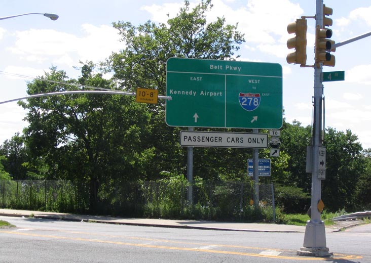 Belt Parkway Entrance, Fourth Avenue Near Shore Road, Bay Ridge, Brooklyn