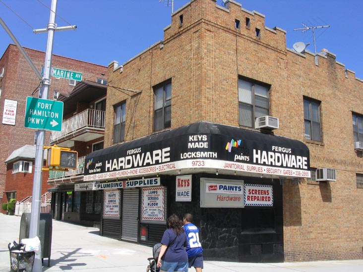 Fergus Hardware, 9733 Fourth Avenue, Bay Ridge, Brooklyn