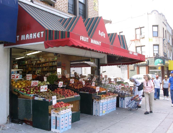 Fruit Market, 8402 Fifth Avenue, Bay Ridge, Brooklyn