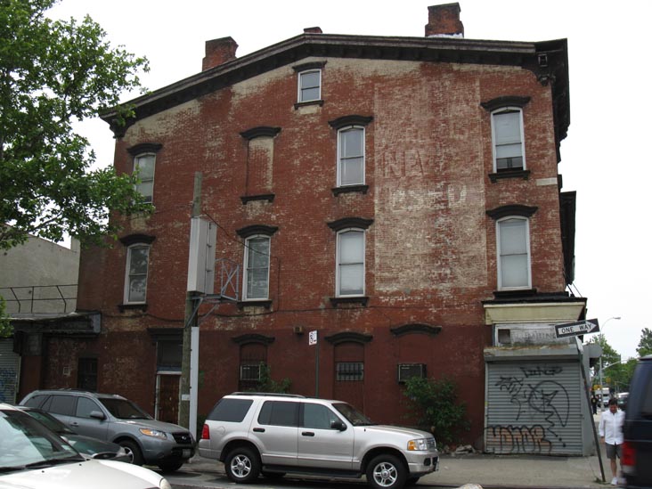 Bedford Avenue and Monroe Street, SE Corner, Bedford-Stuyvesant, Brooklyn