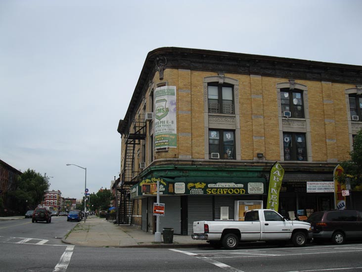 Bedford Avenue and Putnam Avenue, NW Corner, Bedford-Stuyvesant, Brooklyn