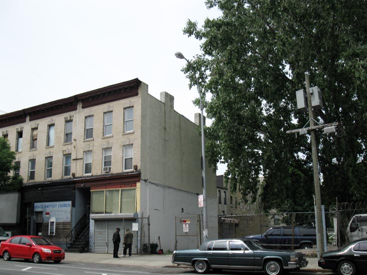 West Side of Bedford Avenue Between Putnam Avenue and Jefferson Avenue, Bedford-Stuyvesant, Brooklyn