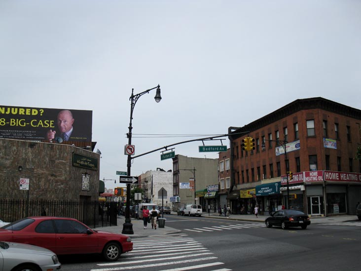 East Side of Bedford Avenue at Fulton Street, Bedford-Stuyvesant, Brooklyn
