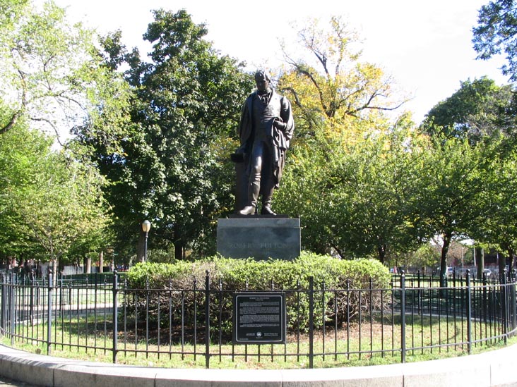 Robert Fulton Statue, Fulton Park, Bedford-Stuyvesant, Brooklyn