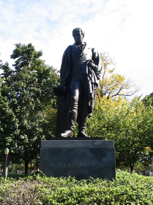 Robert Fulton Statue, Fulton Park, Bedford-Stuyvesant, Brooklyn