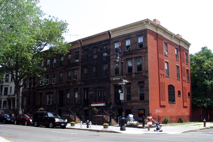Stuyvesant Avenue and Chauncey Street, NE Corner, Across From Fulton Park, Bedford-Stuyvesant, Brooklyn