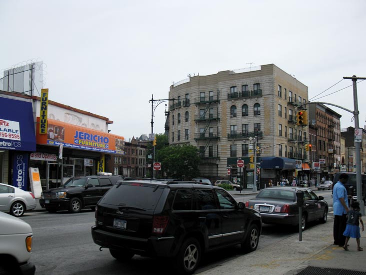 North Side of Fulton Street at Arlington Place, Bedford-Stuyvesant, Brooklyn