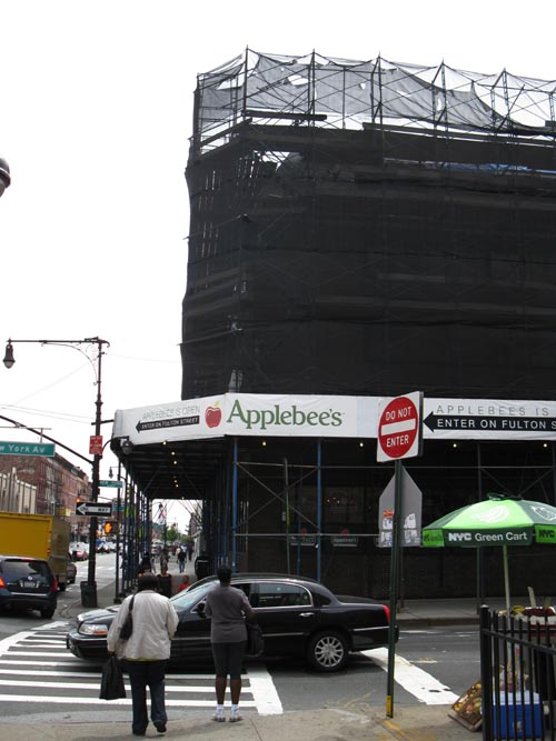 Fulton Street and New York Avenue, SE Corner, Bedford-Stuyvesant, Brooklyn