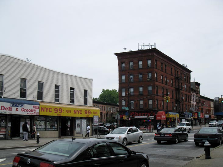 North Side of Fulton Street at Tompkins Avenue, Bedford-Stuyvesant, Brooklyn