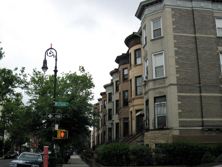 Stuyvesant Avenue and Putnam Avenue, NE Corner, Bedford-Stuyvesant, Brooklyn