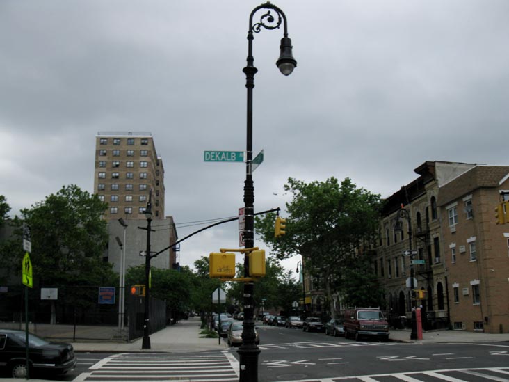 Looking North Up Stuyvesant Avenue From Dekalb Avenue, Bedford-Stuyvesant, Brooklyn