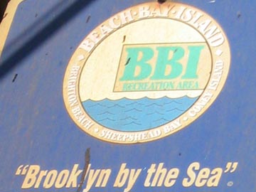 BBI Recreation Area Street Sign, Brighton Beach Avenue