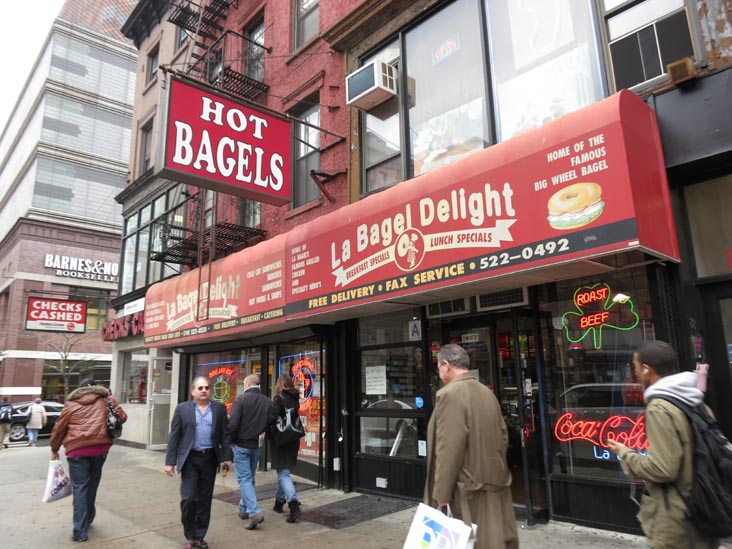 La Bagel Delight, 90 Court Street, Brooklyn Heights, Brooklyn, March 28, 2012